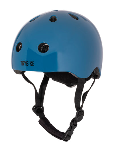 Trybike Blue bike helmet at Collagerie