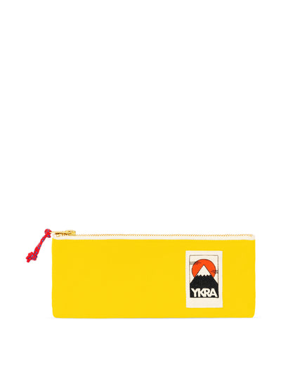 YKRA Yellow pencil case at Collagerie