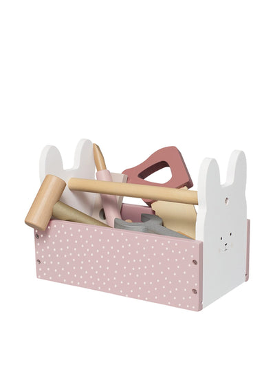 Jabadabado Wooden Tool Box - Bunny at Collagerie