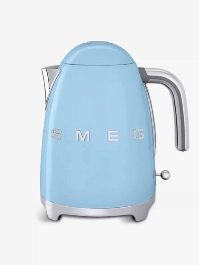 Smeg KLF03 logo stainless steel kettle at Collagerie