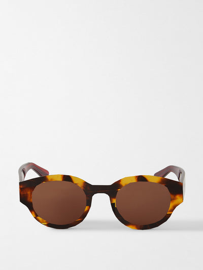 SMR Days Round tortoiseshell sunglasses at Collagerie