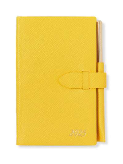 Smythson 2025 Panama Weekly Diary with Pencil at Collagerie