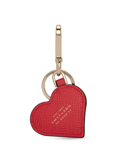 Smythson Heart keyring in Panama at Collagerie