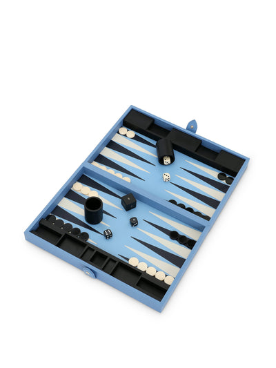 Smythson Medium backgammon case in panama at Collagerie