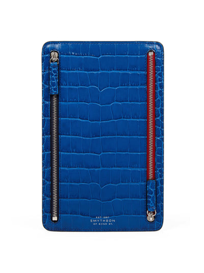 Smythson Multi-Zip Case in Mara at Collagerie