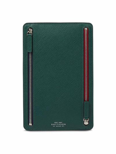 Smythson Multi-zip case in Panama - forest at Collagerie