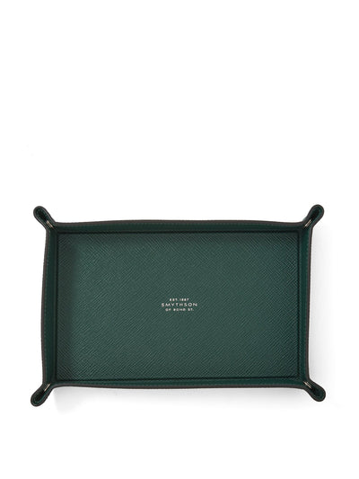 Smythson Small rectangular trinket tray in panama at Collagerie