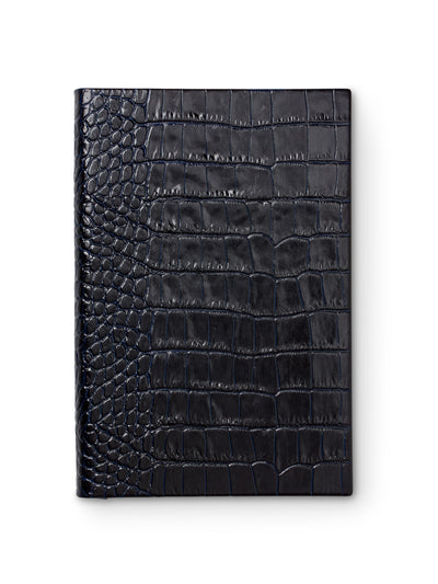 Smythson Soho notebook in Mara croc-effect leather at Collagerie
