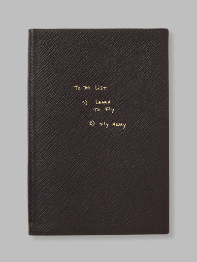 Smythson x Thomas Lélu 'To Do List' Chelsea Notebook in Panama at Collagerie