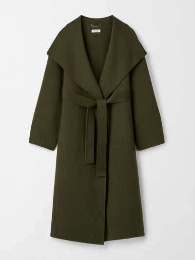 Soft Goat Long coat at Collagerie