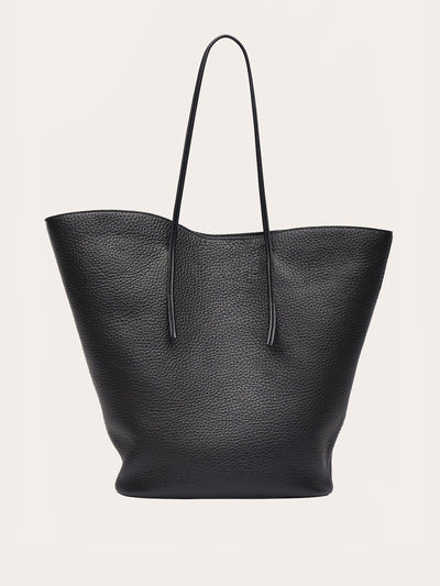 Little Liffner Black Soft Tulip tote bag at Collagerie