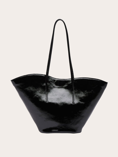 Little Liffner Black Soft Tulip tote bag, small at Collagerie