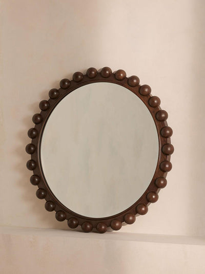 Soho Home Emilia round mirror at Collagerie