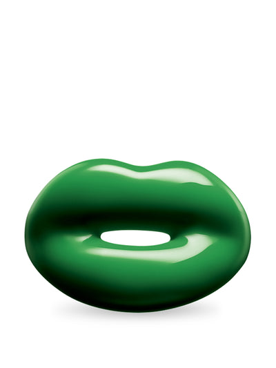 Hotlips by Solonge Green hotlips ring at Collagerie