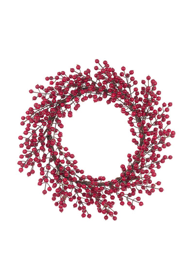 Sophie Allport Winter berry wreath at Collagerie