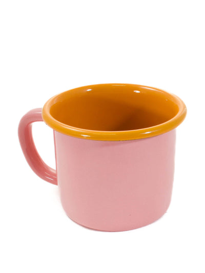 Kapka X Sous Chef Colourblock enamel mug at Collagerie