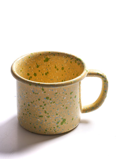 Sous Chef Splatter fest enamel mug at Collagerie