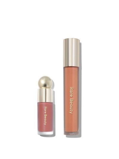 Rare Beauty Fresh and Dewy Lip & Cheek duo at Collagerie