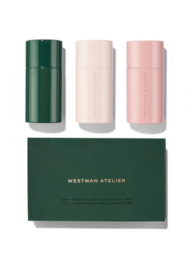 Westman Atelier Baby cheeks blush stick petite (set of 3) at Collagerie