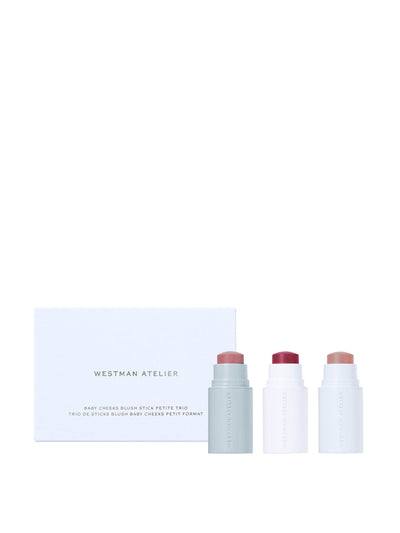 Westman Atelier Petite Baby Cheeks Blush Stick Trio at Collagerie
