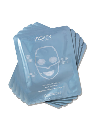 111Skin Cryo De-puffing sheet mask (set of 5) at Collagerie