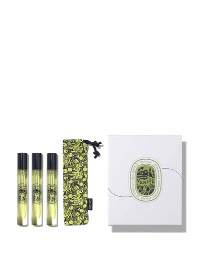 Diptyque Le Grand Tour Venise each de toilette (set of 3) at Collagerie