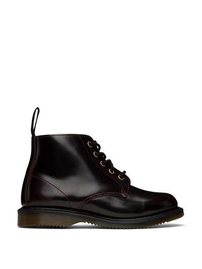 Dr. Martens Burgundy Emmeline Arcadia lace-up boots at Collagerie