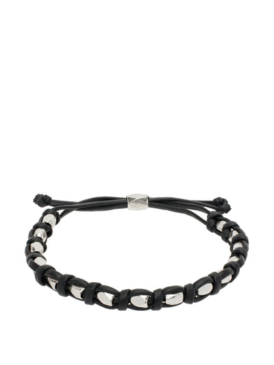 Isabel Marant Black & silver bonni bracelet at Collagerie