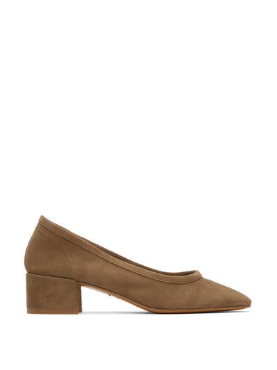 Maryam Nassir Zadeh Brown Roberta heels at Collagerie