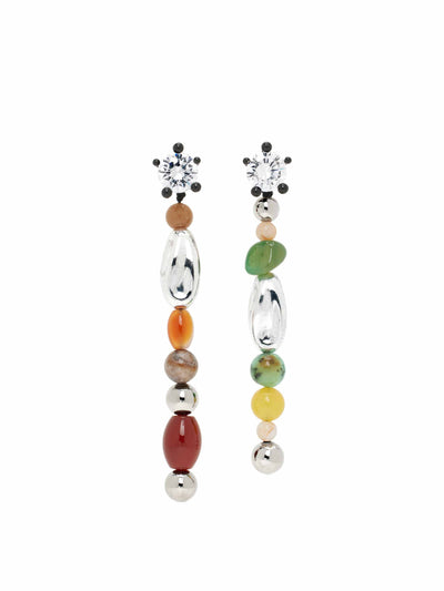 Panconesi Multicolor ascolto chandelier earrings at Collagerie