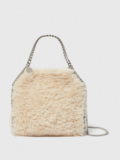 Stella McCartney Falabella mini teddy tote bag at Collagerie