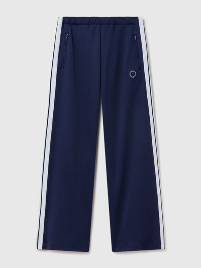 Stella McCartney Elasticated waistband double stripe track joggers at Collagerie
