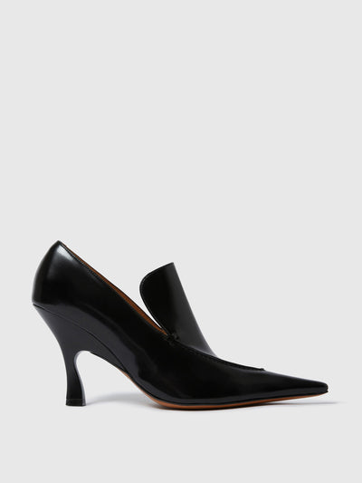 Stella McCartney Elsa stiletto heeled loafers at Collagerie