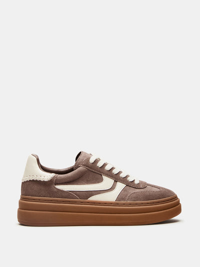 Steve Madden Dodge Espresso sneakers at Collagerie