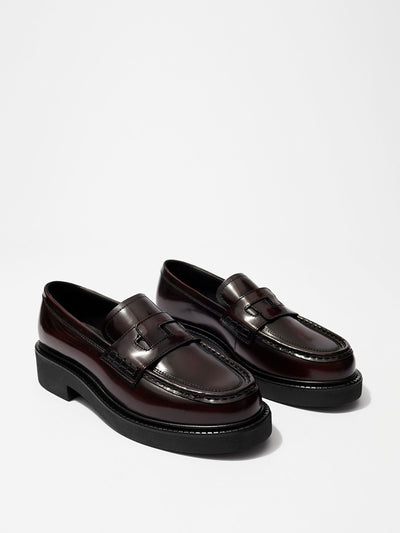 & Other Stories Chunky leather loafers at Collagerie