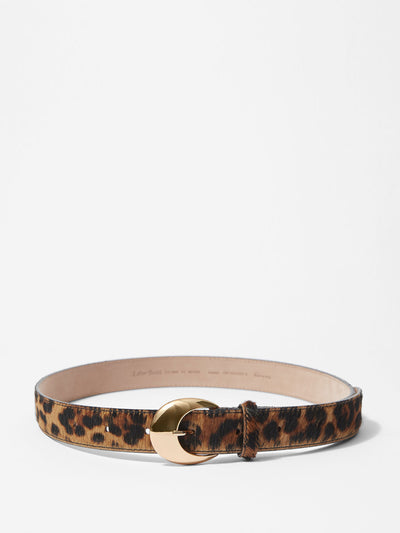 & Other Stories Leopard-print leather belt at Collagerie