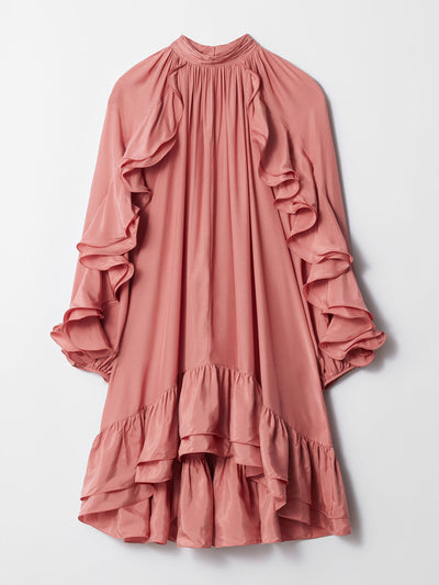 & Other Stories Ruffled mini dress at Collagerie