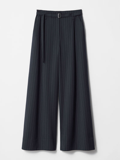 & Other Stories Belted wool-blend trousers at Collagerie