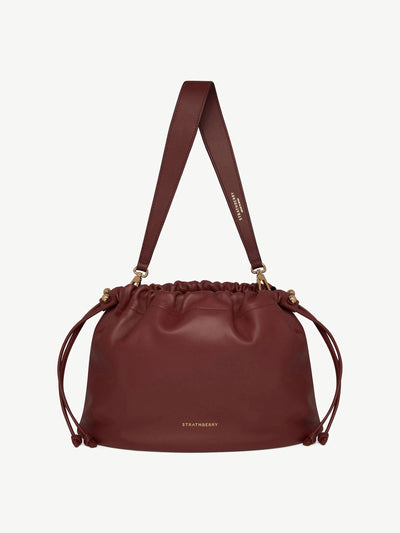 Strathberry Charlotte midi drawstring bag at Collagerie