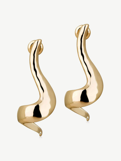 Strathberry St James earrings at Collagerie