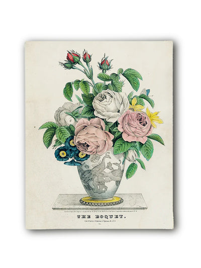 John Derian Rose & Peacock rectangular tray at Collagerie