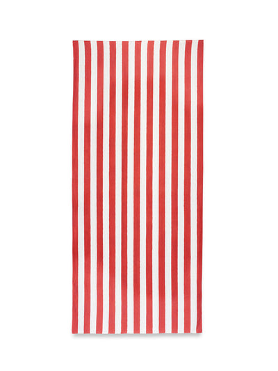 Summerill & Bishop Stripe linen tablecloth in white & red at Collagerie