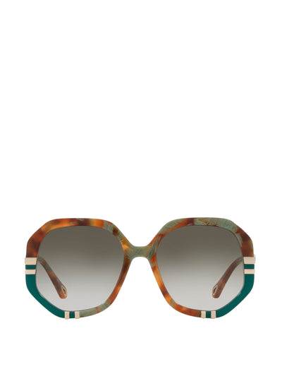 Sunglasshut Chloé sunglasses at Collagerie