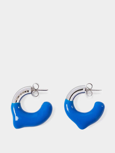 Sunnei Mini rubberized earrings at Collagerie