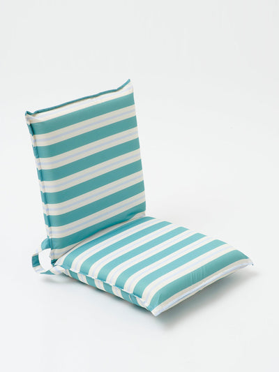 Sunnylife Blue striped folding seat at Collagerie