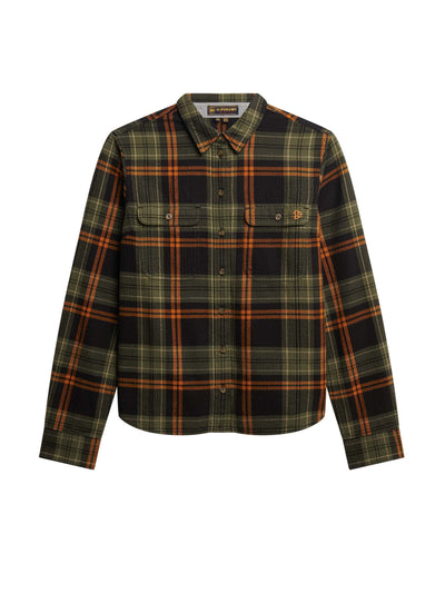 Superdry Lumberjack check flannel shirt at Collagerie