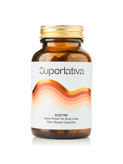 Superlativa Electra herbal capsules at Collagerie