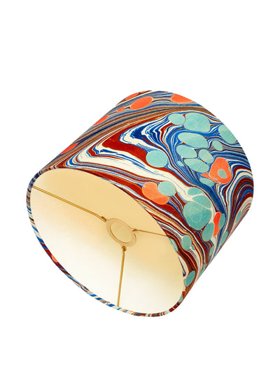 Susi Bellamy Sea swirl linen lampshade at Collagerie