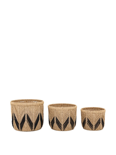 Sweetpea & Willow Ravelle baskets (set of 3) at Collagerie