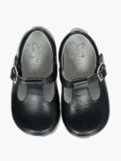 Amaia Navy baby boy T-bar shoes at Collagerie